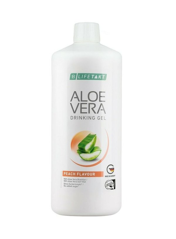 LR 98% Aloe Vera Drinking Gel Pfirsich Geschmack, 1000 ml