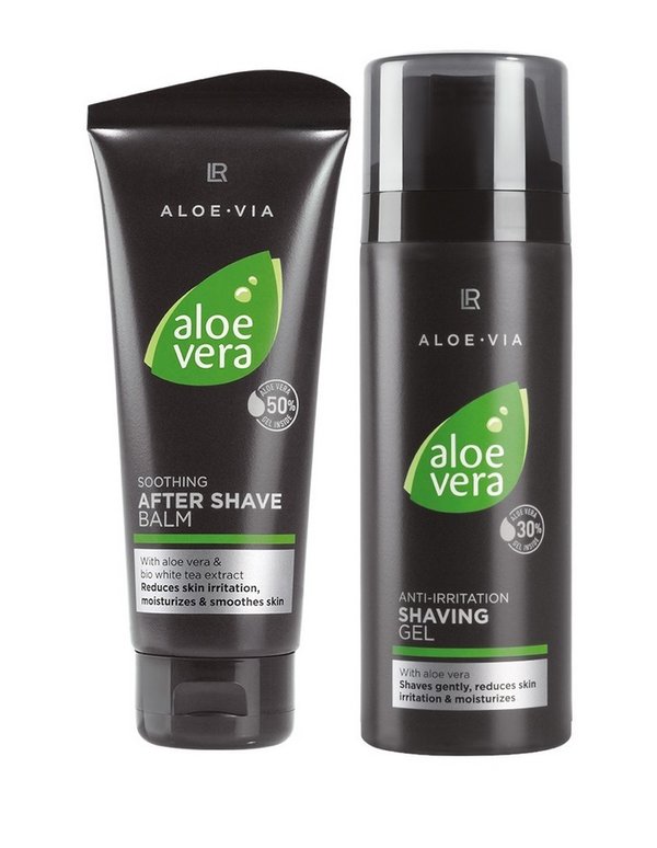 LR Aloe Vera Men's Shaving Set mit Rasiergel