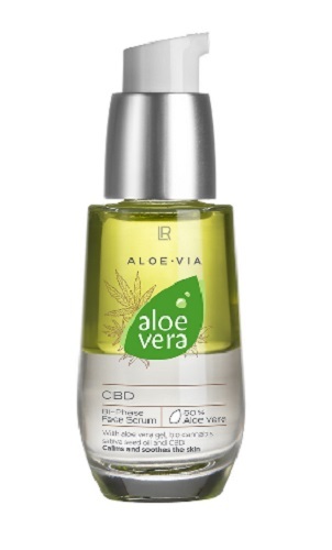 LR 30% Aloe Vera CBD Bi-Phase Face Serum, 30 ml